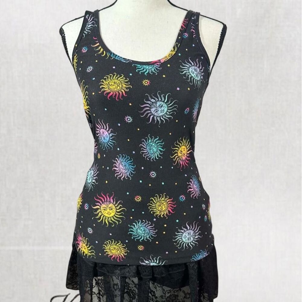 Fairycore Boho Witchy Celestial Cozy Tank Top